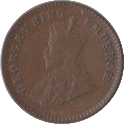1920 1/12 ANNA INDIA - WORLD COINS - Cambridgeshire Coins