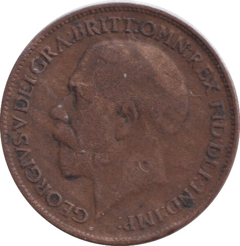1920 FARTHING ( FINE ) - FARTHING - Cambridgeshire Coins