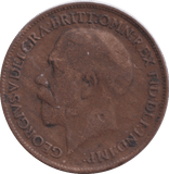 1920 FARTHING ( FINE ) - FARTHING - Cambridgeshire Coins
