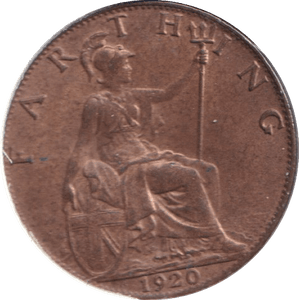1920 FARTHING ( GF ) - FARTHING - Cambridgeshire Coins