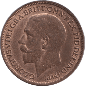 1920 FARTHING ( GVF ) - FARTHING - Cambridgeshire Coins