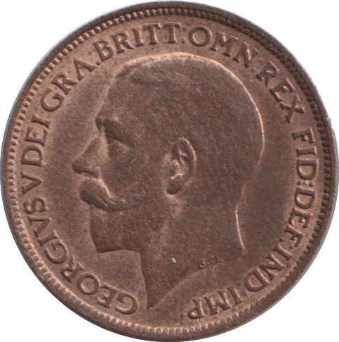 1920 FARTHING ( GVF ) - FARTHING - Cambridgeshire Coins
