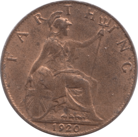 1920 FARTHING ( UNC ) - Farthing - Cambridgeshire Coins