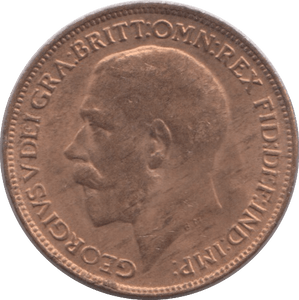 1920 FARTHING ( UNC ) - Farthing - Cambridgeshire Coins