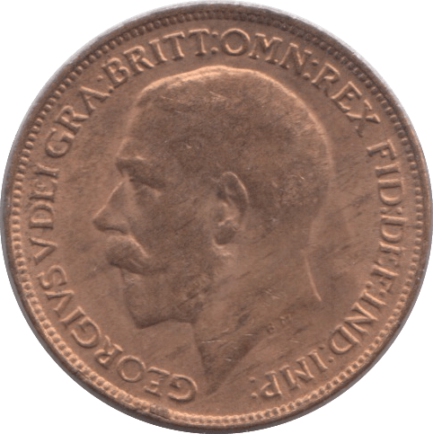 1920 FARTHING ( UNC ) - Farthing - Cambridgeshire Coins