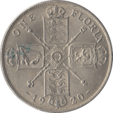 1920 FLORIN ( AUNC ) - FLORIN - Cambridgeshire Coins