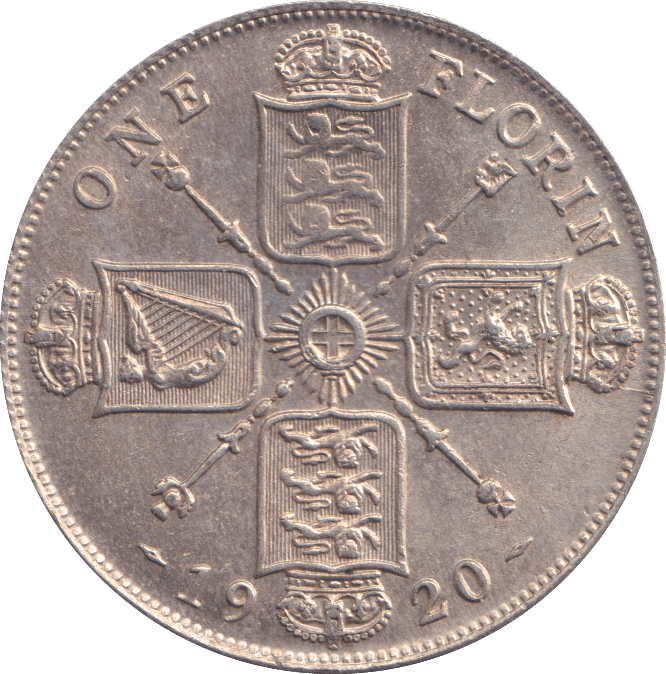 1920 FLORIN ( BU ) - FLORIN - Cambridgeshire Coins