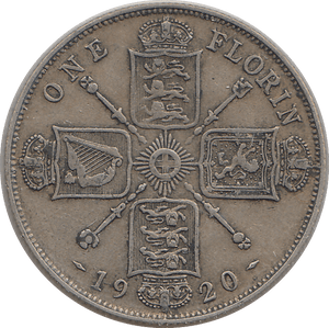 1920 FLORIN ( GF ) - FLORIN - Cambridgeshire Coins