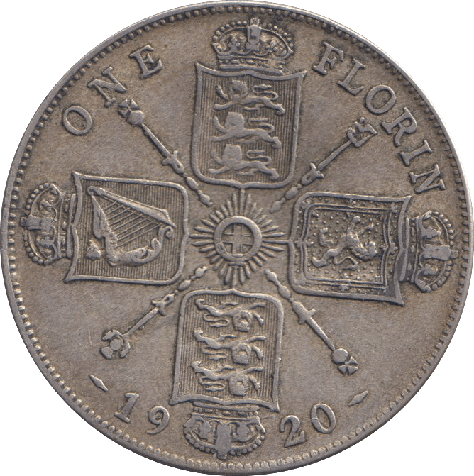 1920 FLORIN ( GF ) - FLORIN - Cambridgeshire Coins