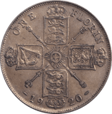 1920 FLORIN ( GVF ) - FLORIN - Cambridgeshire Coins