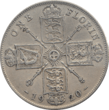 1920 FLORIN ( VF ) - FLORIN - Cambridgeshire Coins