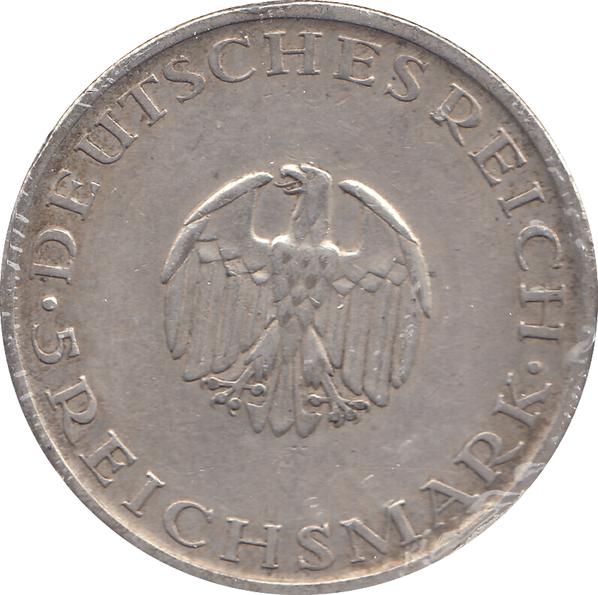 1920 GERMANY 5 REICHSMARK - WORLD COINS - Cambridgeshire Coins