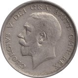 1920 HALF CROWN ( GVF ) - HALF FARTHING - Cambridgeshire Coins