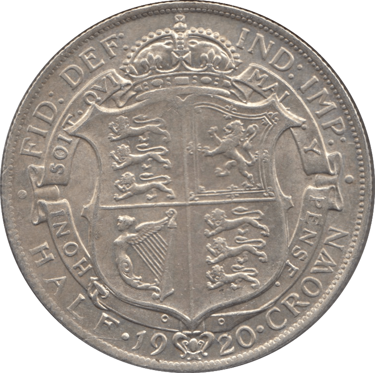 1920 HALFCROWN ( AUNC ) - Halfcrown - Cambridgeshire Coins