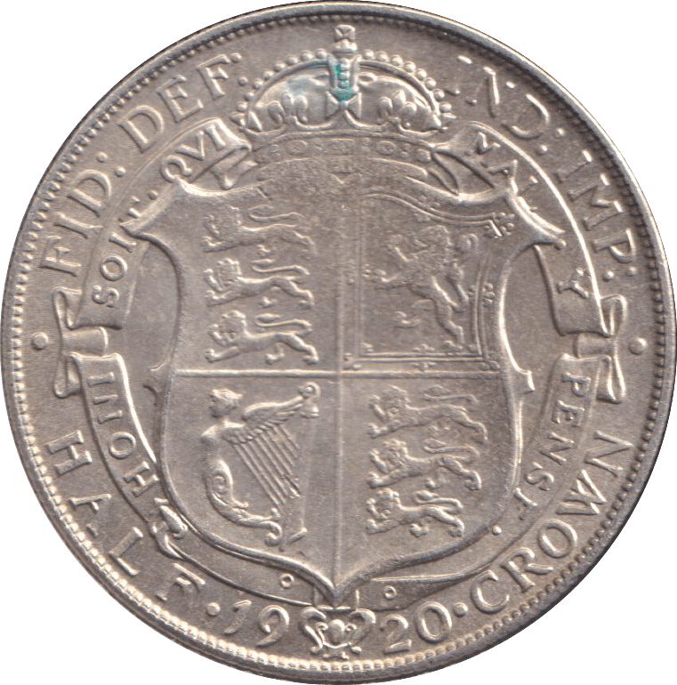 1920 HALFCROWN ( EF ) - WORLD COINS - Cambridgeshire Coins
