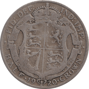 1920 HALFCROWN ( FINE ) - HALFCROWN - Cambridgeshire Coins