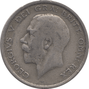 1920 HALFCROWN ( FINE ) - Halfcrown - Cambridgeshire Coins