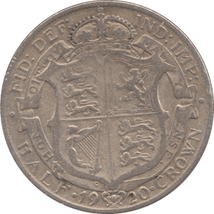 1920 HALFCROWN ( FINE ) - HALFCROWN - Cambridgeshire Coins