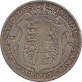 1920 HALFCROWN ( FINE ) - HALFCROWN - Cambridgeshire Coins