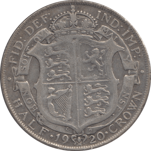 1920 HALFCROWN ( GF ) - Halfcrown - Cambridgeshire Coins