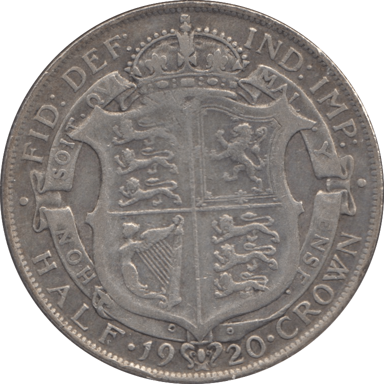 1920 HALFCROWN ( GF ) - Halfcrown - Cambridgeshire Coins