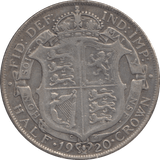 1920 HALFCROWN ( GF ) - Halfcrown - Cambridgeshire Coins