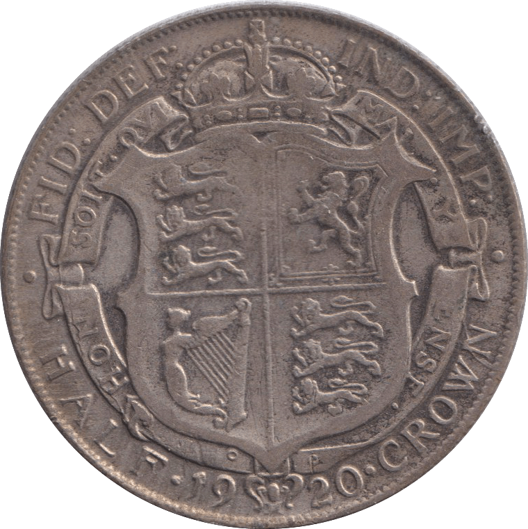 1920 HALFCROWN ( GF ) - HALFCROWN - Cambridgeshire Coins