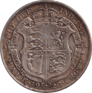 1920 HALFCROWN ( GF ) - HALFCROWN - Cambridgeshire Coins
