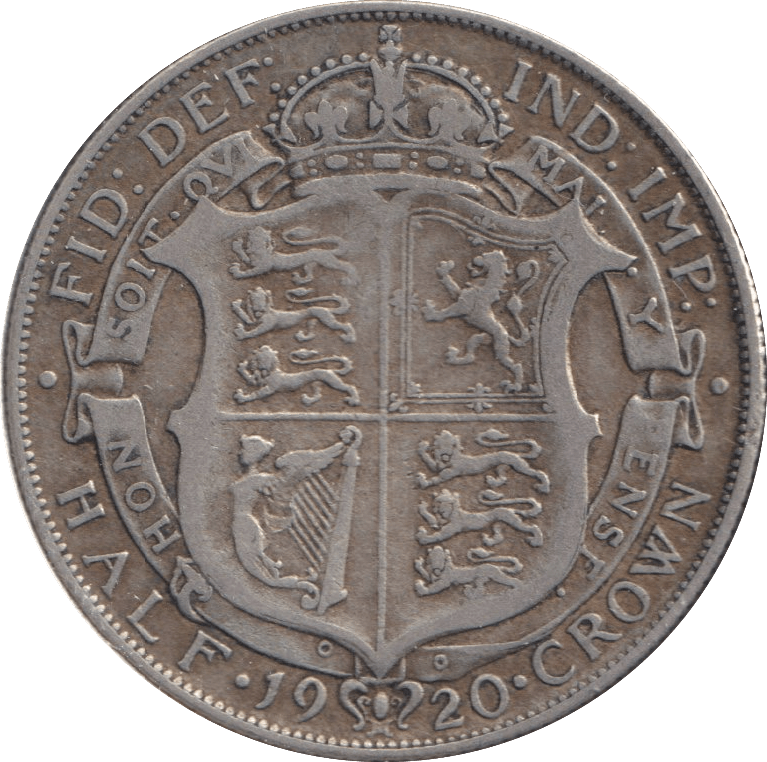 1920 HALFCROWN ( GF ) - Halfcrown - Cambridgeshire Coins