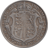 1920 HALFCROWN ( GF ) - Halfcrown - Cambridgeshire Coins