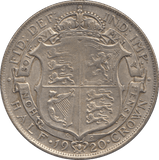 1920 HALFCROWN ( GVF ) - Halfcrown - Cambridgeshire Coins