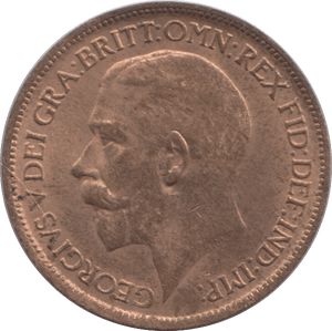 1920 HALFPENNY ( AUNC ) - Halfpenny - Cambridgeshire Coins