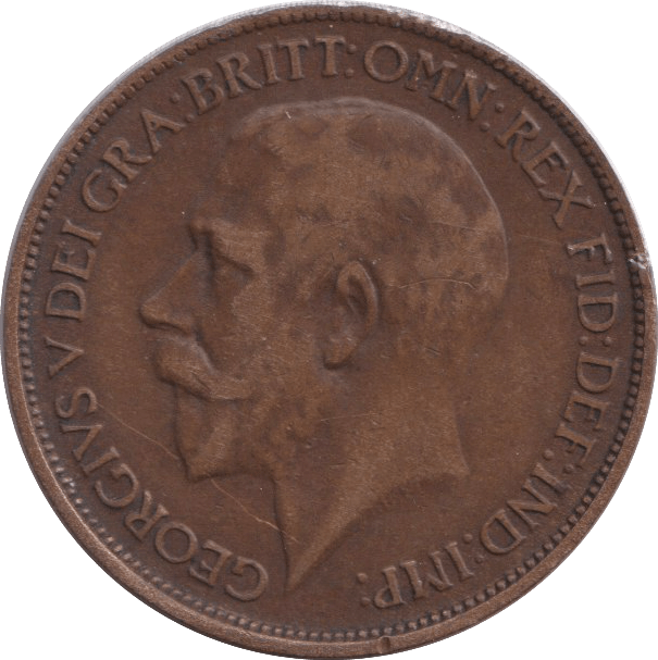 1920 HALFPENNY ( FINE ) - HALFPENNY - Cambridgeshire Coins
