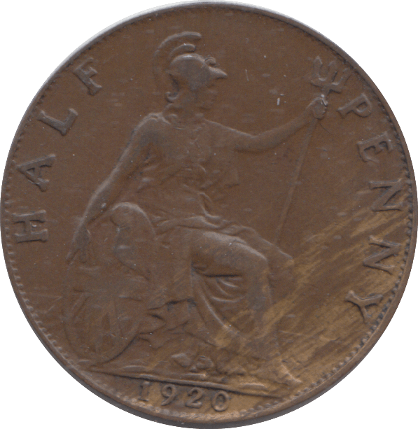 1920 HALFPENNY ( VF ) - HALFPENNY - Cambridgeshire Coins