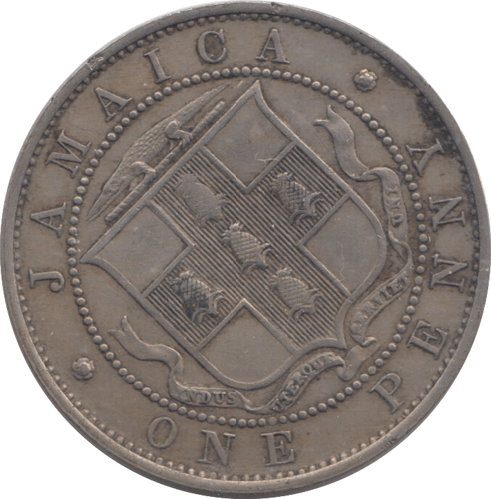 1920 JAMAICA PENNY - WORLD COINS - Cambridgeshire Coins