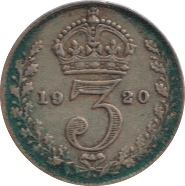 1920 MAUNDY THREEPENCE ( GF ) - MAUNDY THREEPENCE - Cambridgeshire Coins