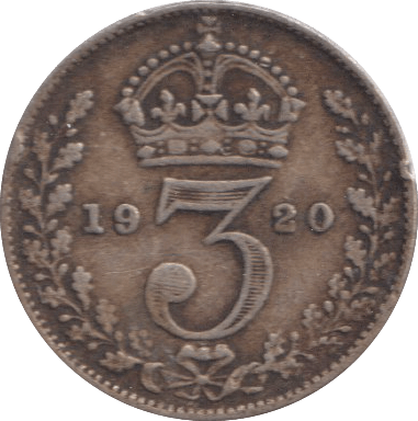 1920 MAUNDY THREEPENCE ( GF ) - MAUNDY THREEPENCE - Cambridgeshire Coins