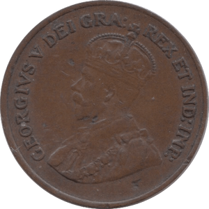1920 ONE CENT CANADA - WORLD COINS - Cambridgeshire Coins