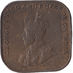 1920 ONE CENT INDIA - WORLD COINS - Cambridgeshire Coins