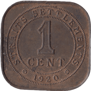 1920 ONE CENT INDIA - WORLD COINS - Cambridgeshire Coins