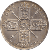 1920 ONE FLORIN ( GVF ) - WORLD COINS - Cambridgeshire Coins
