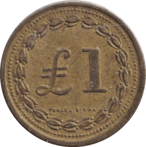1920 ONE POUND TOKEN ARSENAL CO - OP - OTHER TOKENS - Cambridgeshire Coins