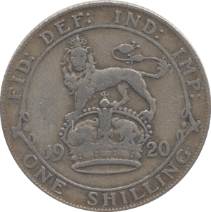 1920 ONE SHILLING ( FINE ) - SHILLING - Cambridgeshire Coins