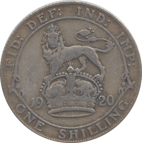 1920 ONE SHILLING ( FINE ) - SHILLING - Cambridgeshire Coins