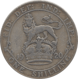1920 ONE SHILLING ( FINE ) - SHILLING - Cambridgeshire Coins