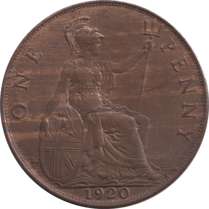1920 PENNY ( AUNC ) - WORLD COINS - Cambridgeshire Coins