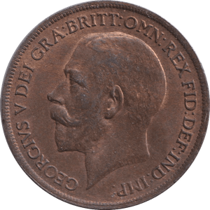 1920 PENNY ( GVF ) - PENNY - Cambridgeshire Coins