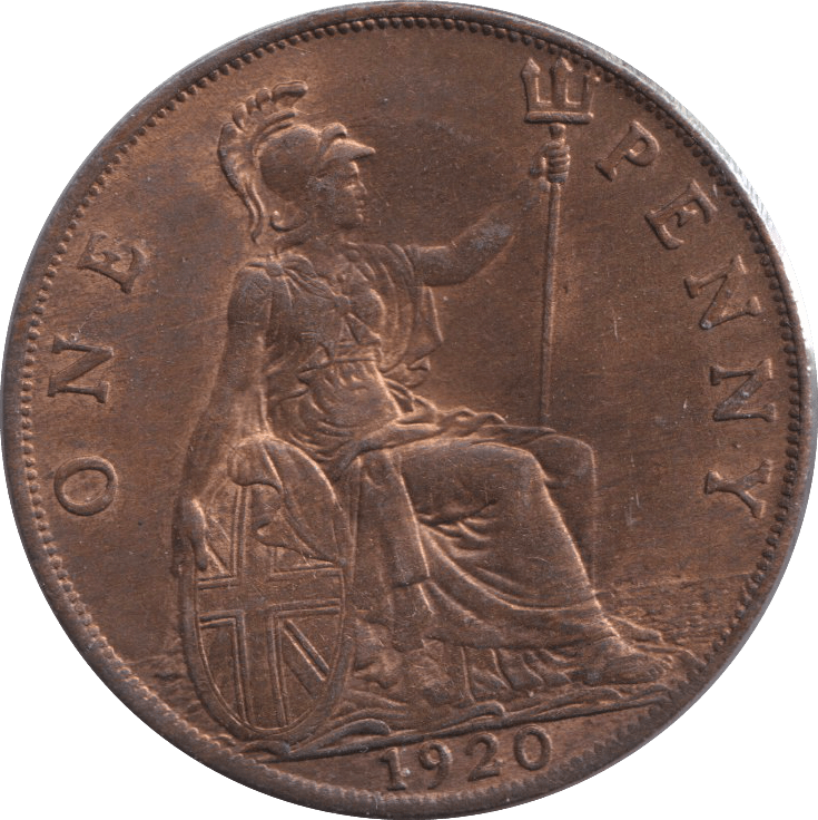 1920 PENNY ( GVF ) - PENNY - Cambridgeshire Coins