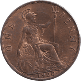 1920 PENNY ( GVF ) - PENNY - Cambridgeshire Coins