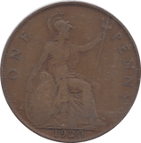 1920 PENNY ( NF ) - PENNY - Cambridgeshire Coins